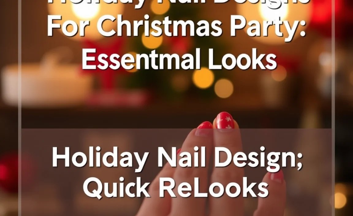Table: Holiday Nail Design Quick Reference