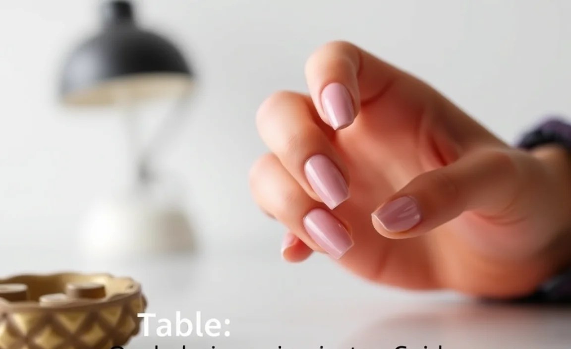 Table: Quick Design Inspiration Guide