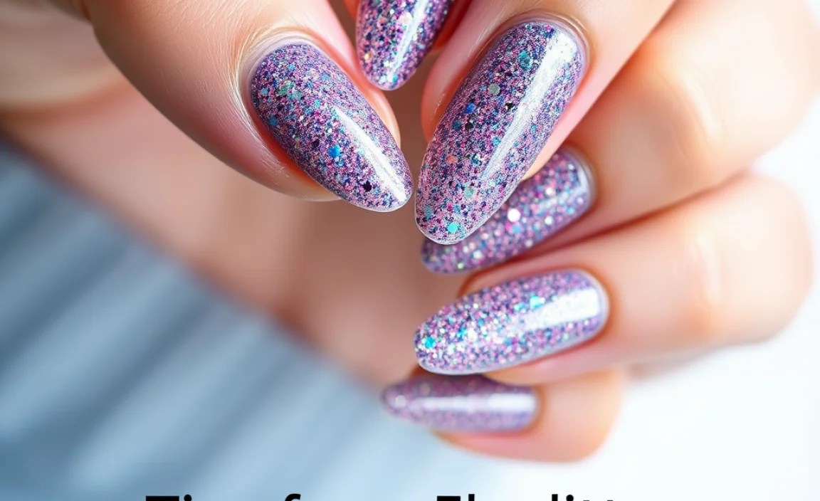 Tips for a Flawless Glitter Application