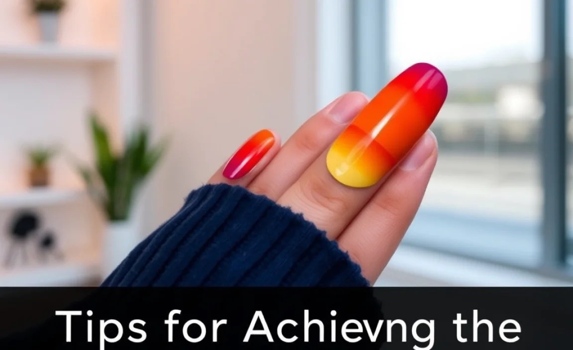 Tips for Achieving the Perfect Sunset Gradient