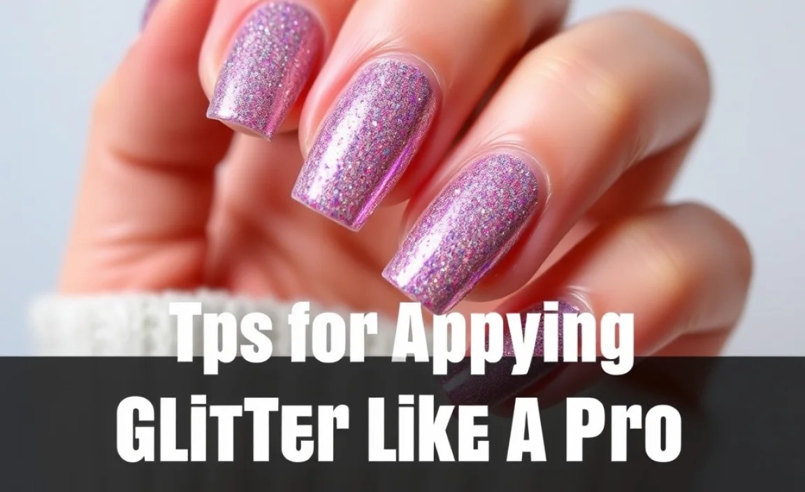 Tips for Applying Glitter Like a Pro