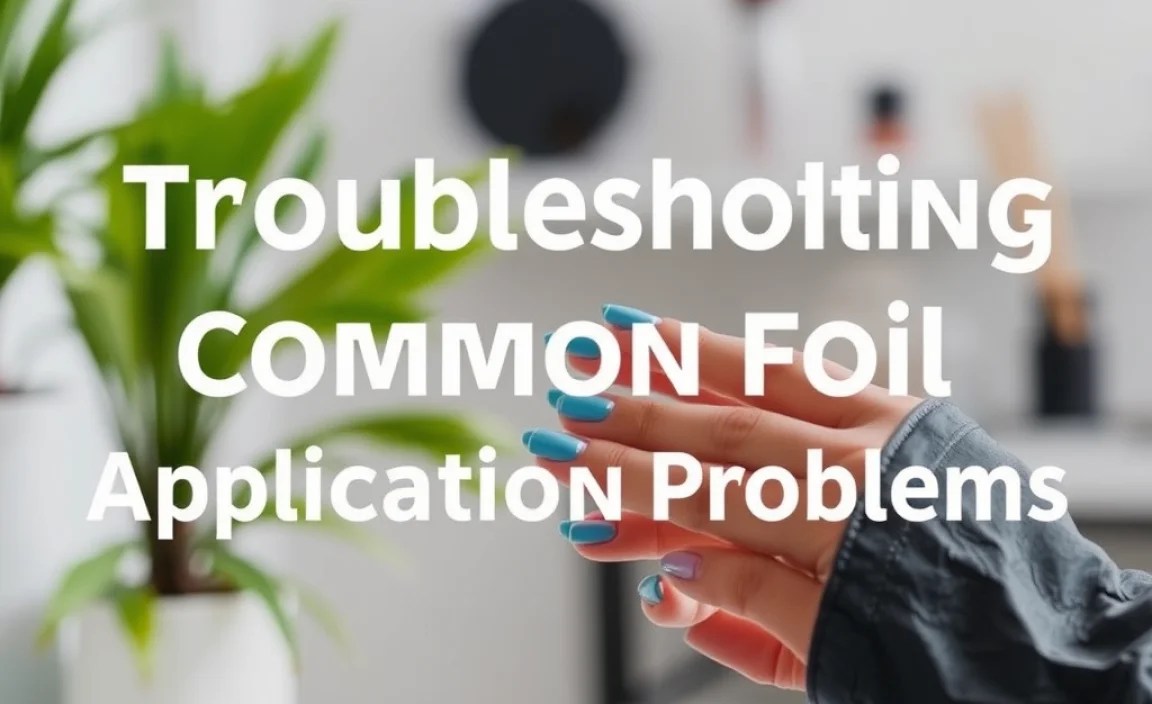 Troubleshooting Common Foil Application Problems