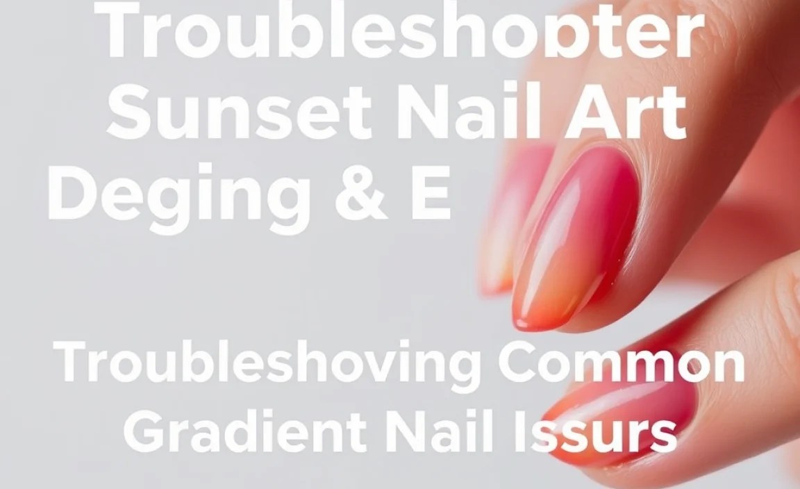 Troubleshooting Common Gradient Nail Issues