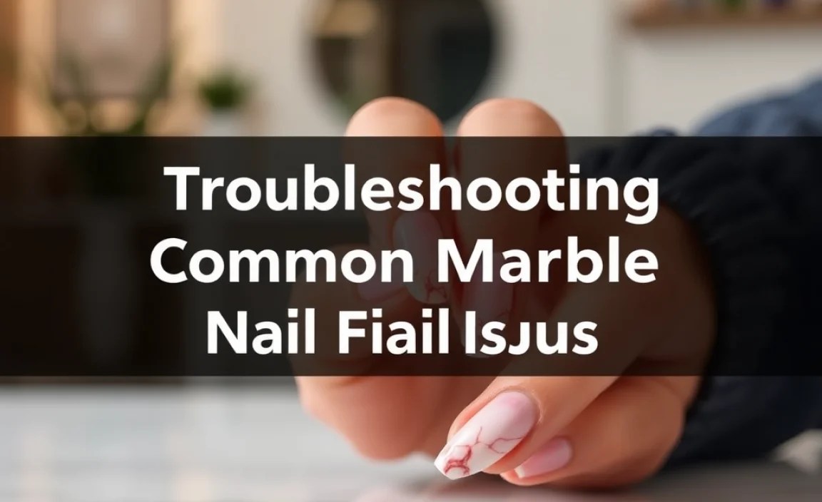 Troubleshooting Common Marble Nail Issues