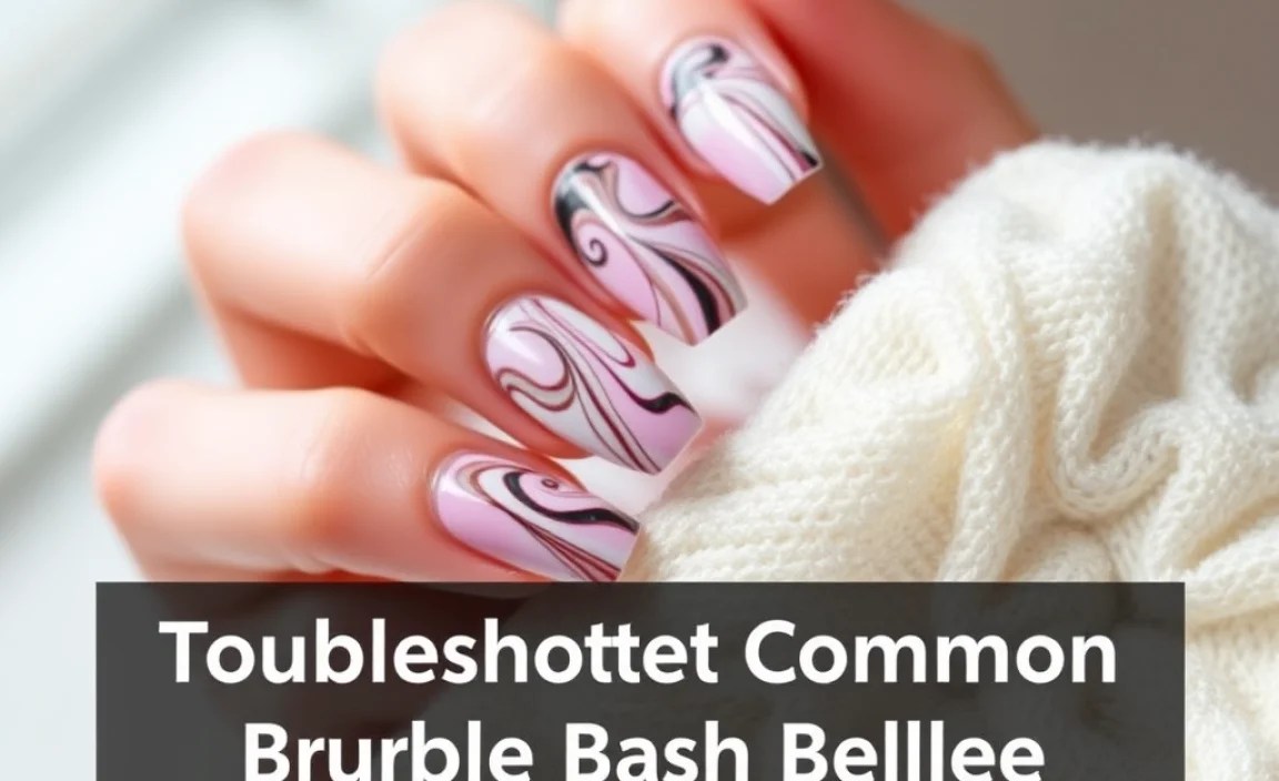 Troubleshooting Common Marble Nail Problems