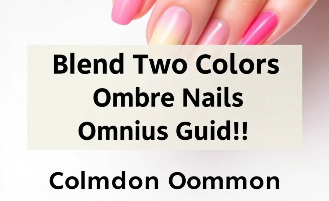 Troubleshooting Common Ombre Nail Problems
