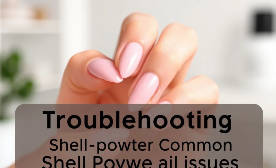Troubleshooting Common Shell Powder Nail Issues