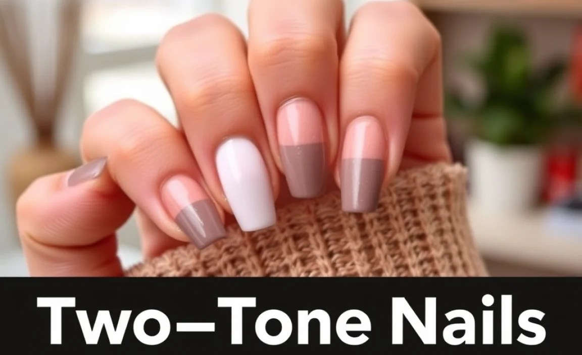 Two-Tone Nails: Essential Styles