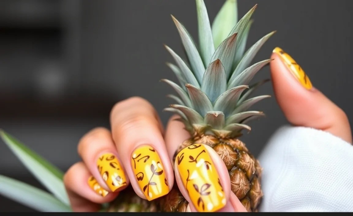 Variations to Elevate Your Pineapple Nails