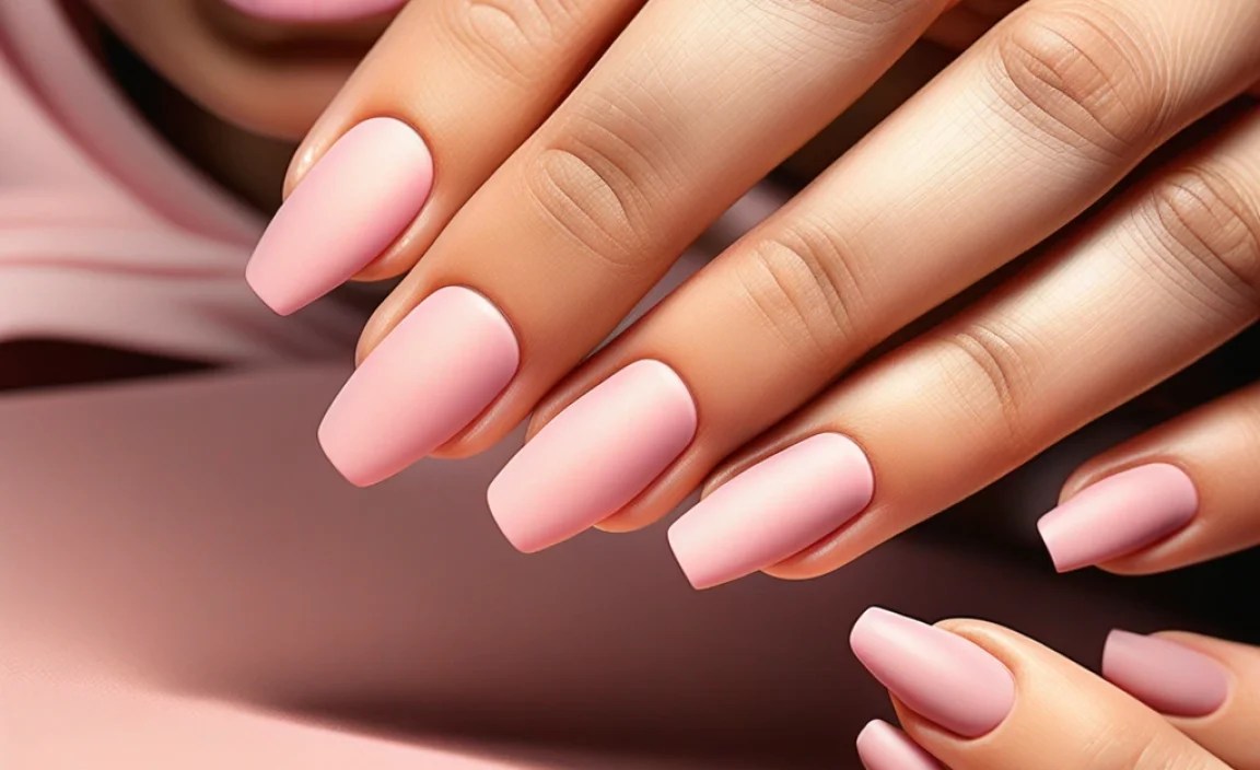 Soft Matte Blush Pink Nail Design: Essential Glam 4 Achieving a Flawless Soft Matte Finish: Pro Tips