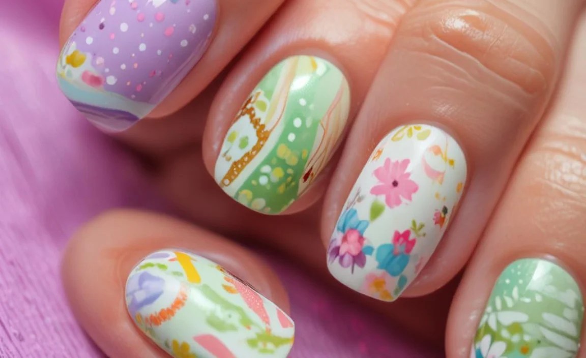 Best Easter Nail Colors and Combinations