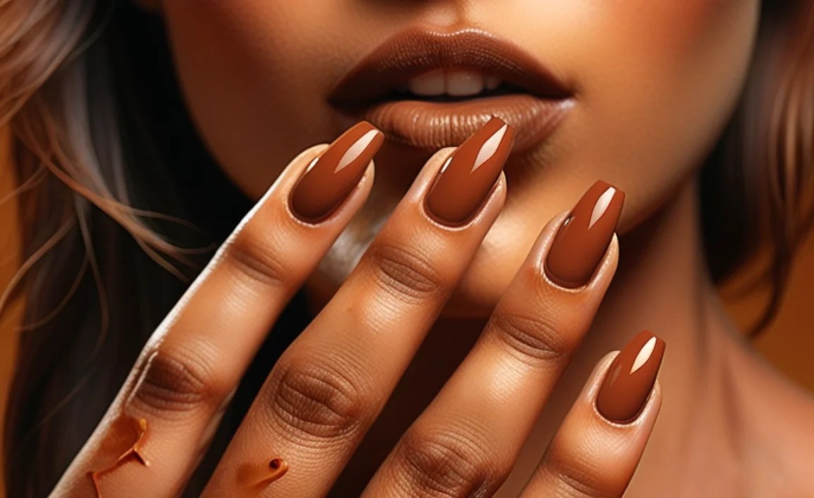 Burnt Sienna Nude Nails: Your Essential Guide