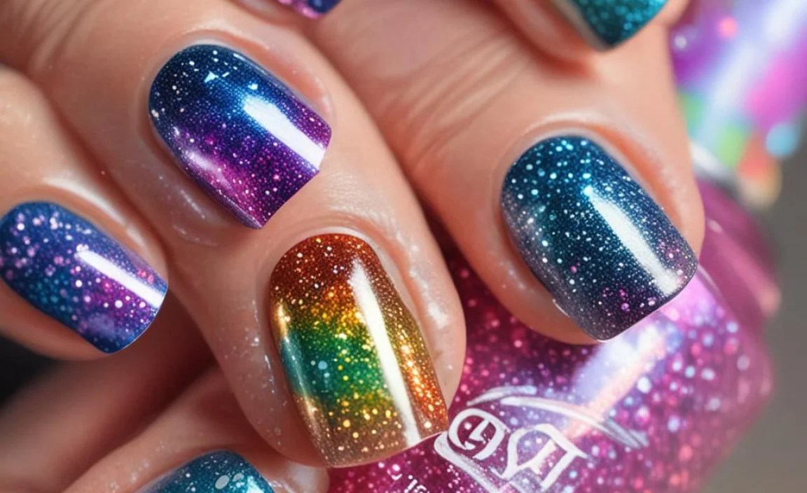 Choosing Your Rainbow Glitter