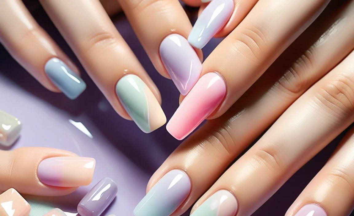Decoding Essential Korean Pastel Gel Nail Styles