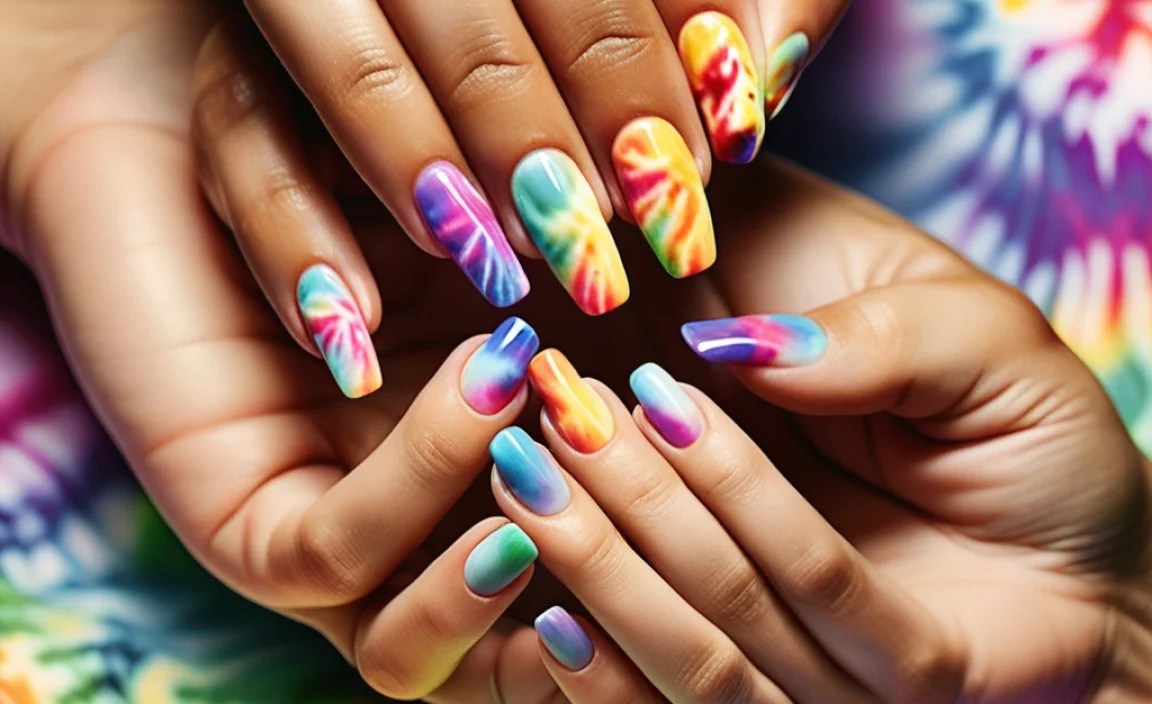 DIY Tie-Dye Nail Techniques for Beginners