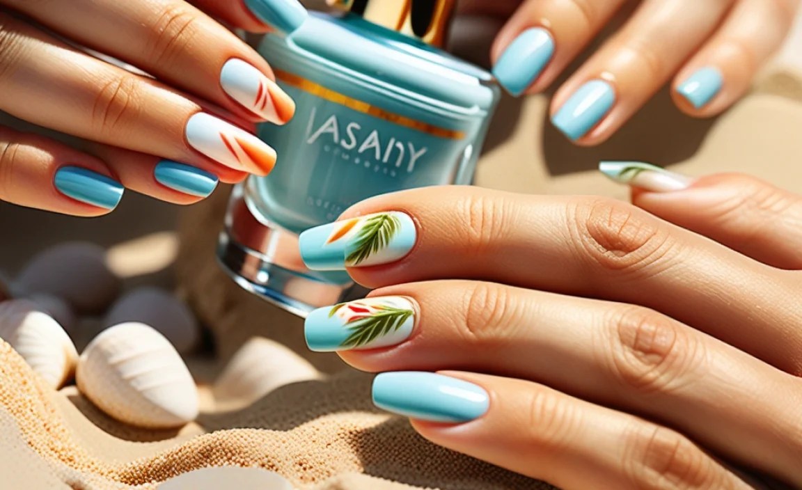 Effortless Beach Nail Designs: Your Step-by-Step Guide