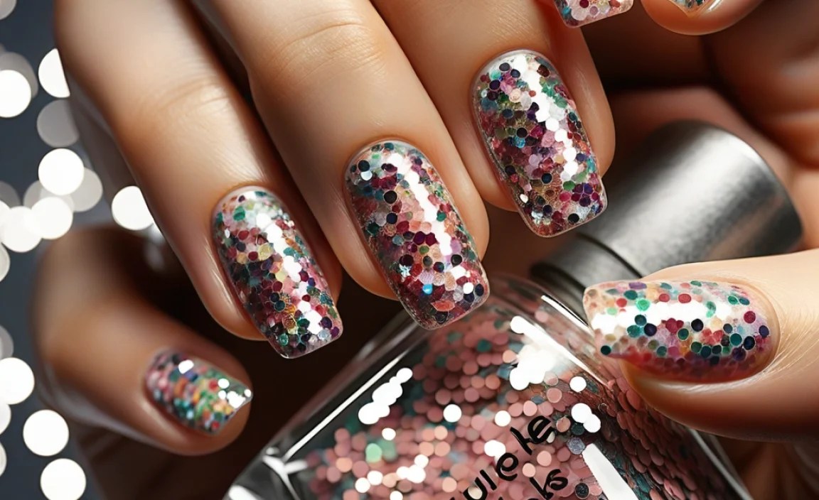 Effortless Sequin-Inspired Nail Design Techniques