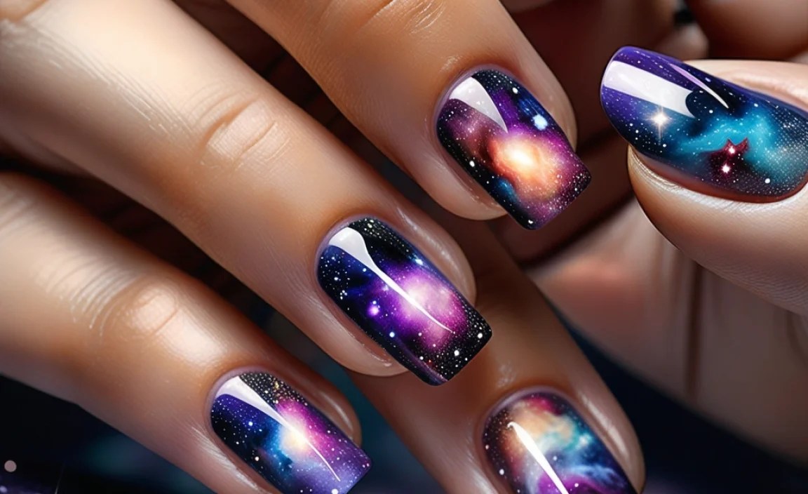 Stunning Galaxy Nail Designs For Your Next Mani! 4 Essential Tools and Materials