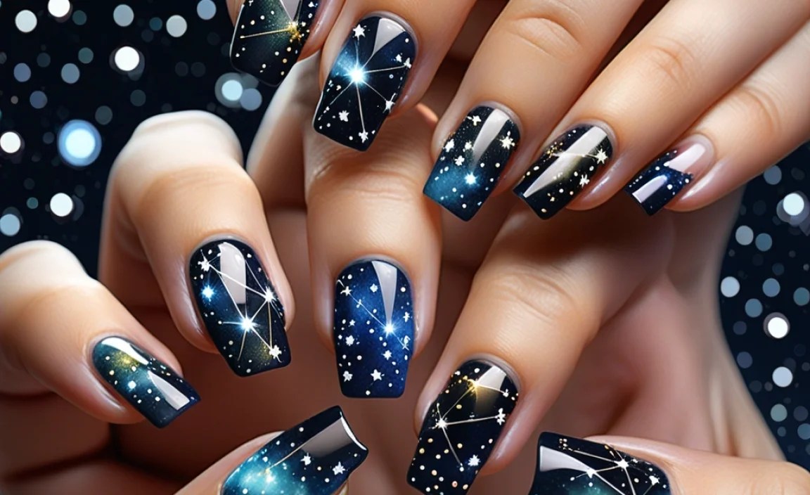 Stunning Constellation Nail Art Ideas For Star Lovers 3 Essential Tools and Materials