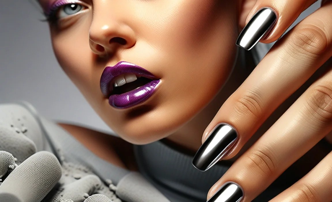 Viral Chrome Powder Nails: Essential Guide 1 Exploring Different Chrome Powder Finishes