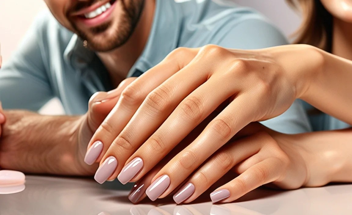 Fun Matching Nail Design Ideas for Couples