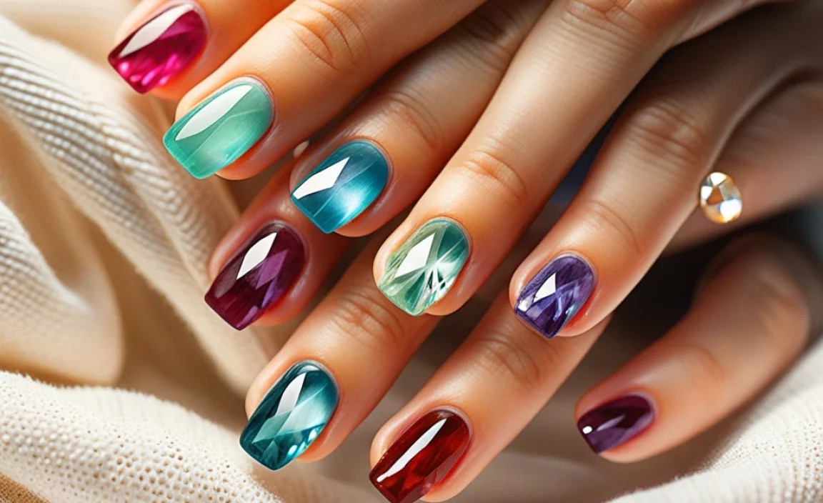 Stunning Birthstone Nails July: Style Your Summer Look! 4 July’s Birthstone: The Ruby