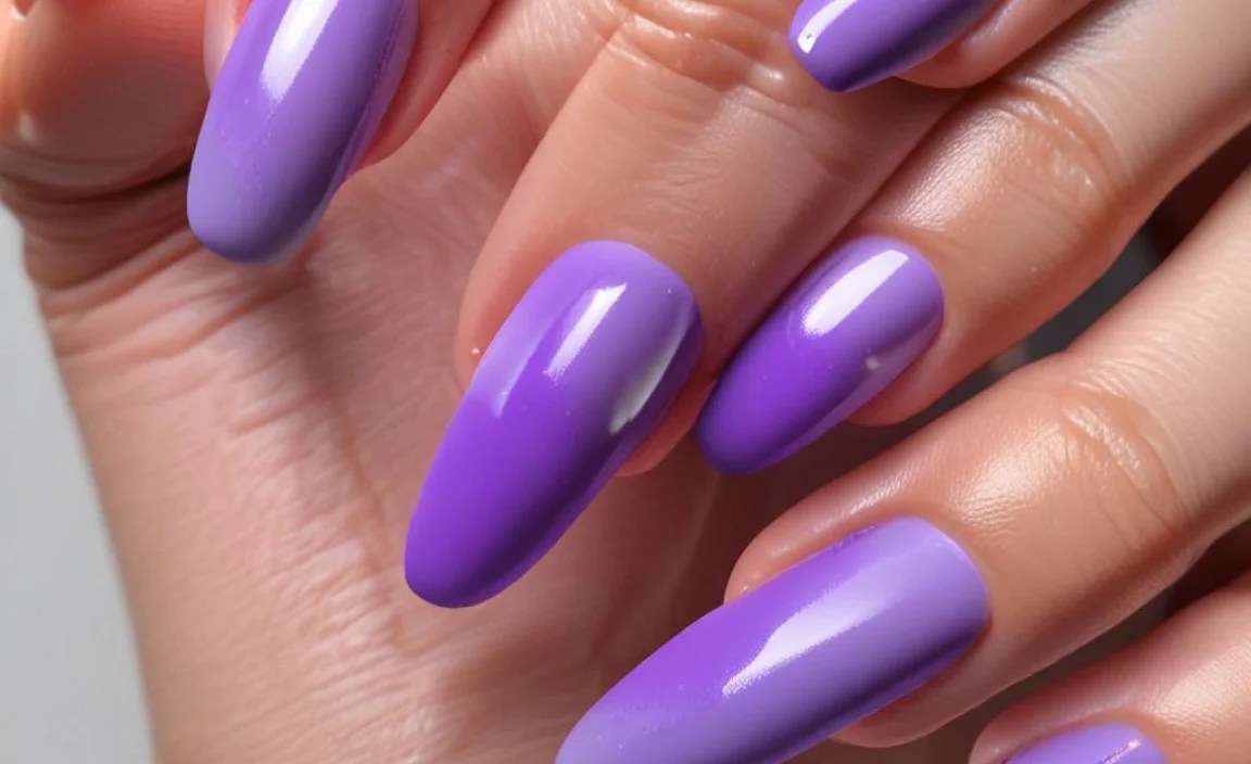 Lavender Purple Gradient Nails: Stunning & Essential