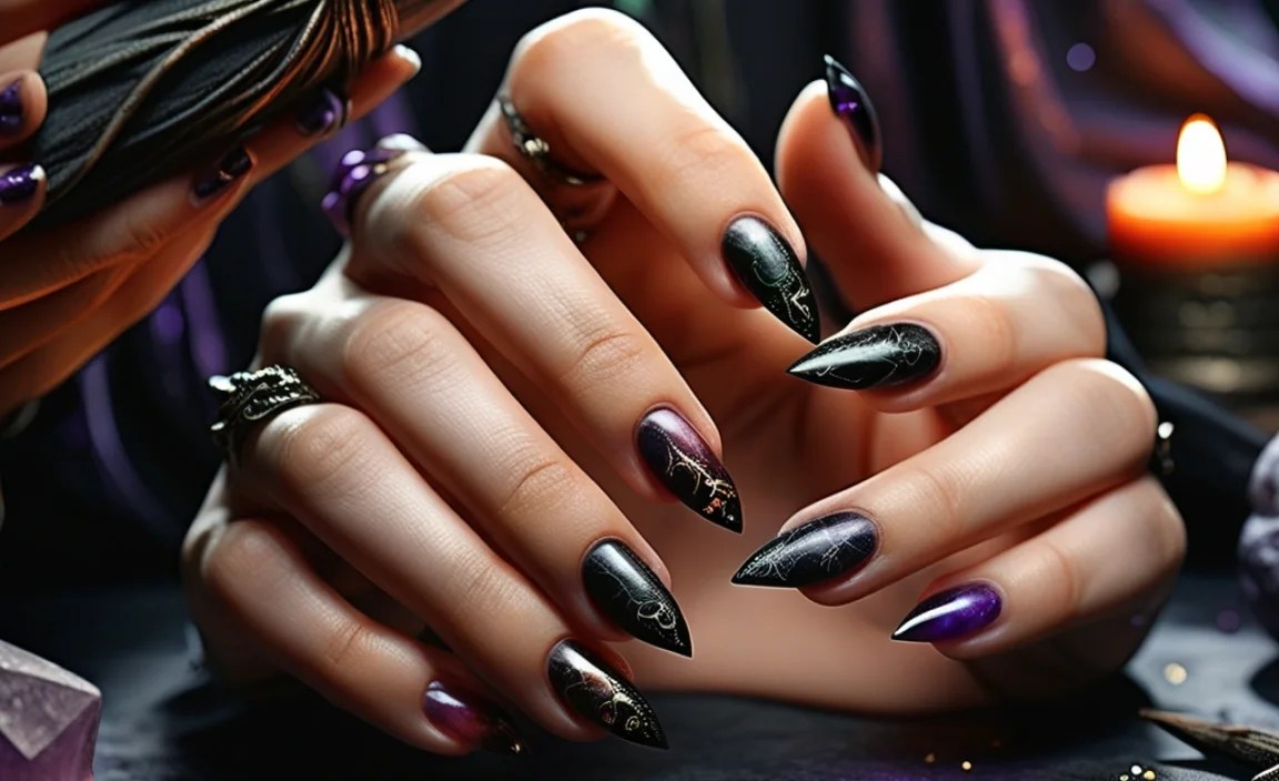 Witchy Mystical Nail Designs: Essential Magic 1 Maintaining Your Mystical Manicure