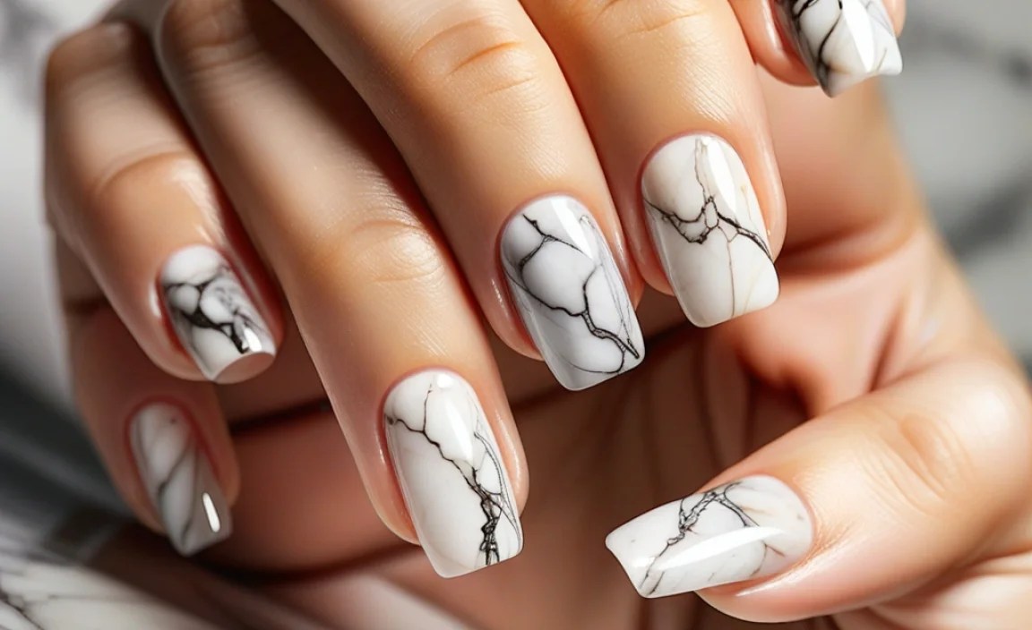 Method 1: The Water Marbling Technique
