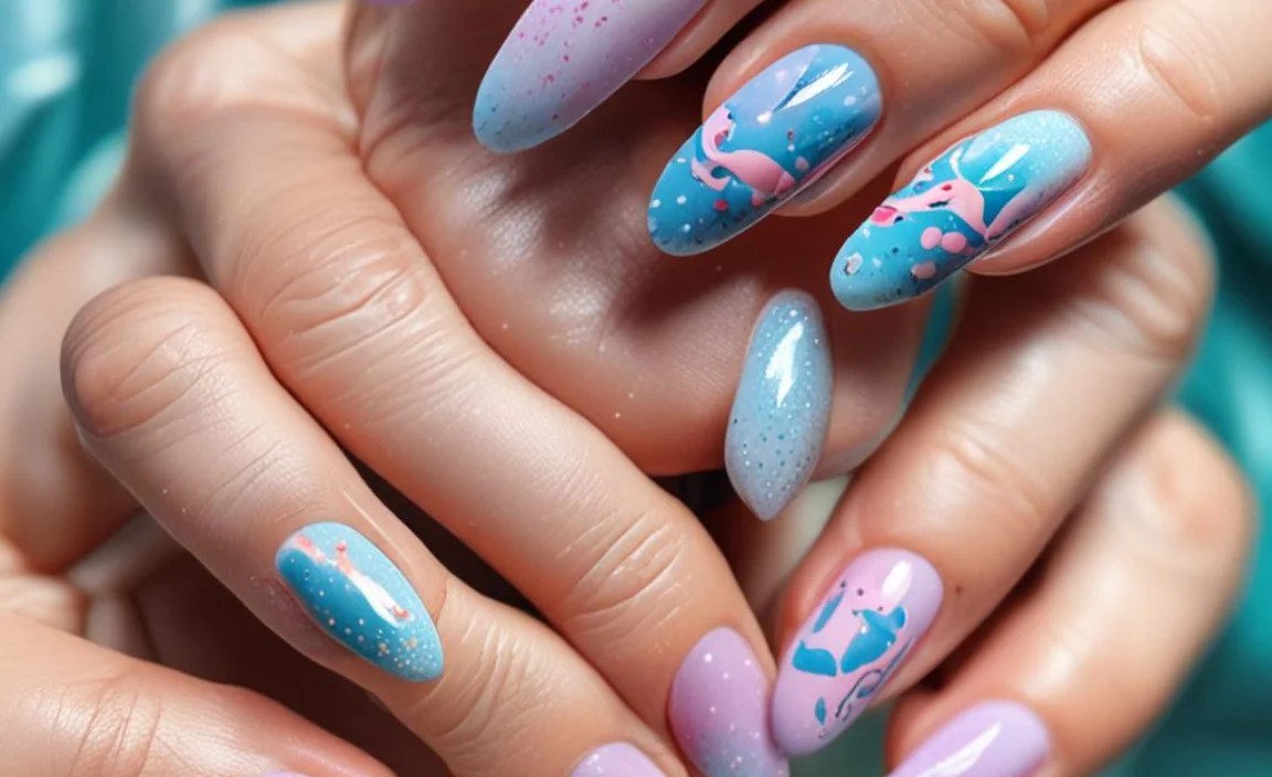 Dolphin Nail Designs: Splash Into Stylish Summer Nails! 4 Popular Dolphin Nail Design Styles