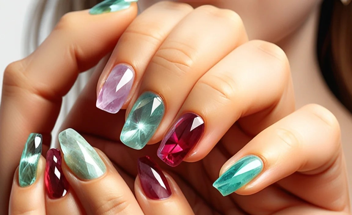 Stunning Birthstone Nails July: Style Your Summer Look! 5 Popular Nail Designs for Ruby-Inspired Nails