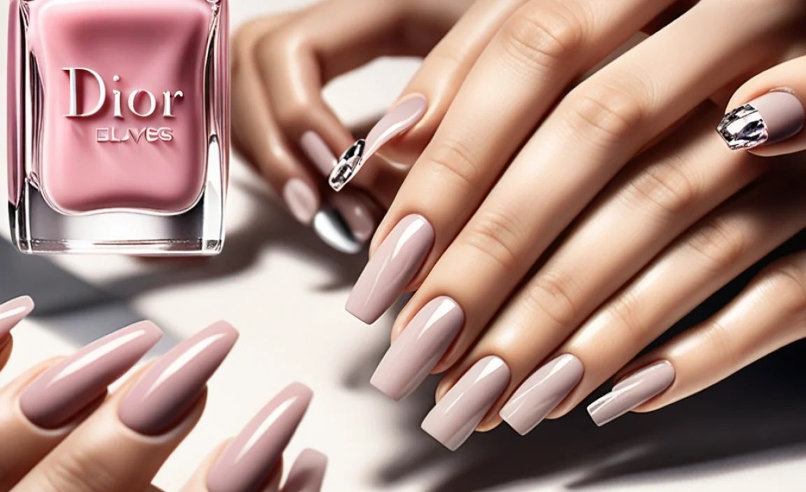 Dior Nail Designs: Elevate Your Style With Elegance! 3 Signature Colors and Patterns