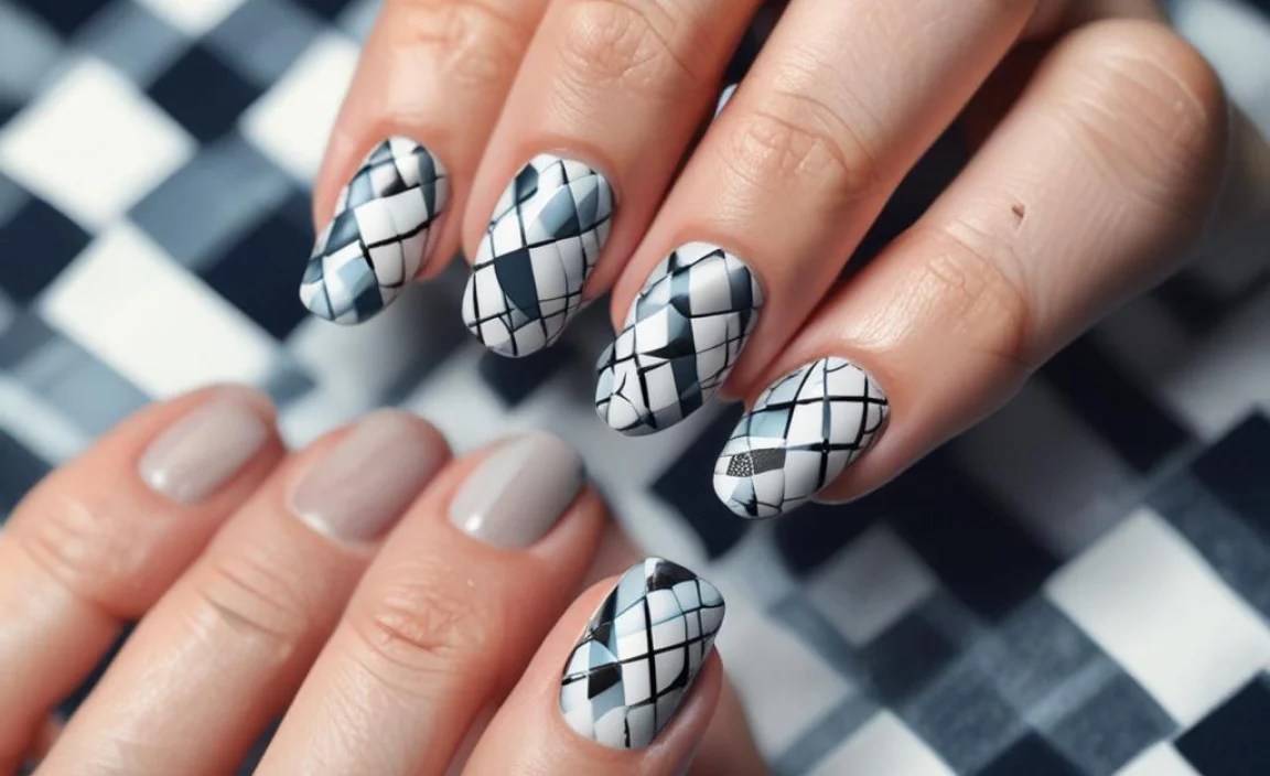 Step-by-Step Guide to Creating Argyle Nail Designs