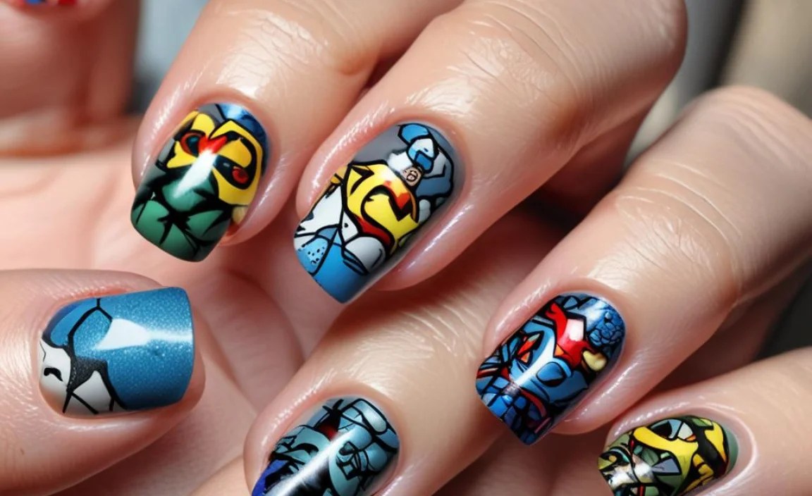 Stunning Dc Comics Nail Designs For Every Superhero Fan! 4 Step-by-Step Guide to Creating DC Comics Nail Art