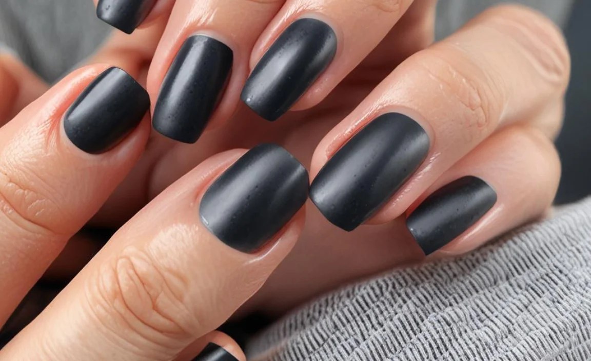 Trendy Charcoal Nail Designs: Elevate Your Style Today! 5 Step-by-Step Tutorials for Charcoal Nail Designs