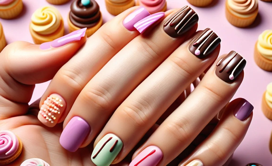 10 Sweet Dessert Nail Designs For Your Next Manicure! 4 Tools and Materials Needed