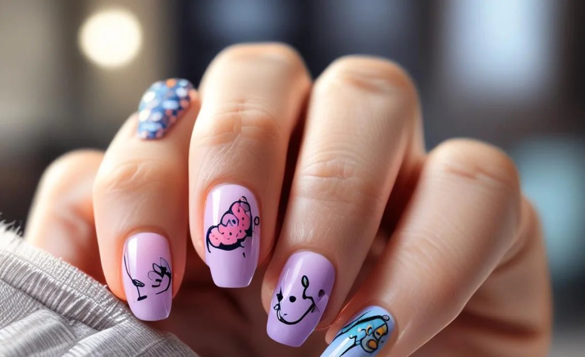 Fun And Trendy Cartoon Nail Designs For Your Next Look! 3 Tools and Materials Needed