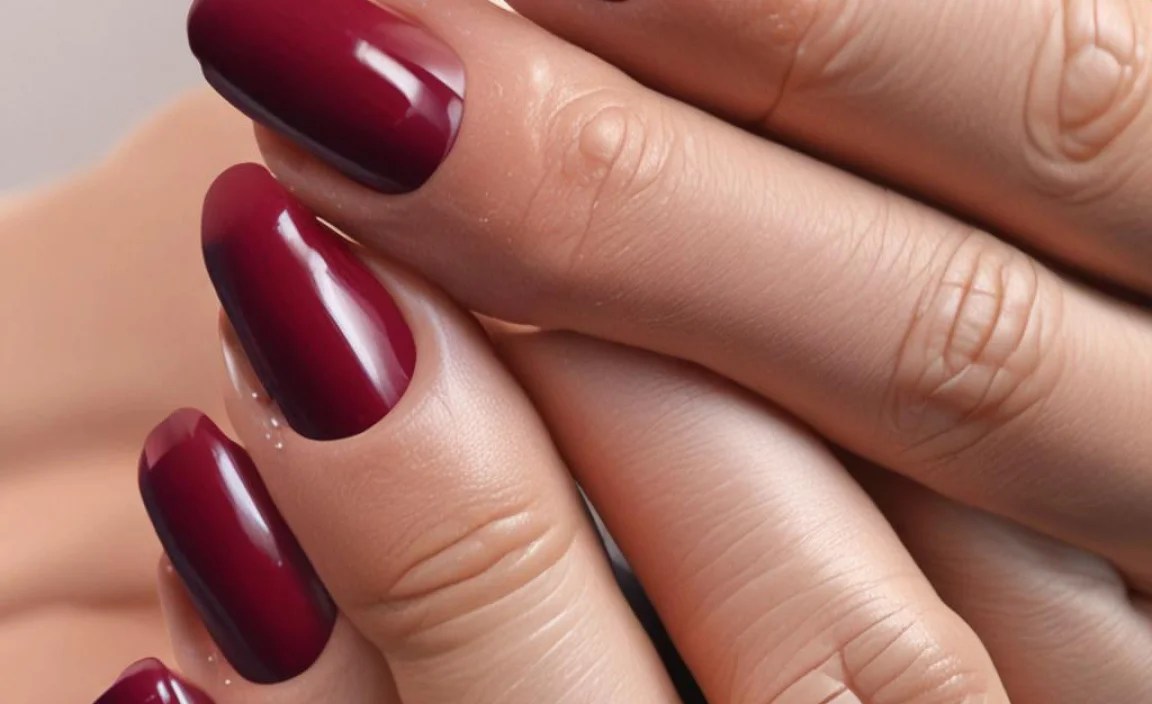 Stunning Dark Red French Nails: Style Tips & Design Ideas! 5 Tools and Products Needed