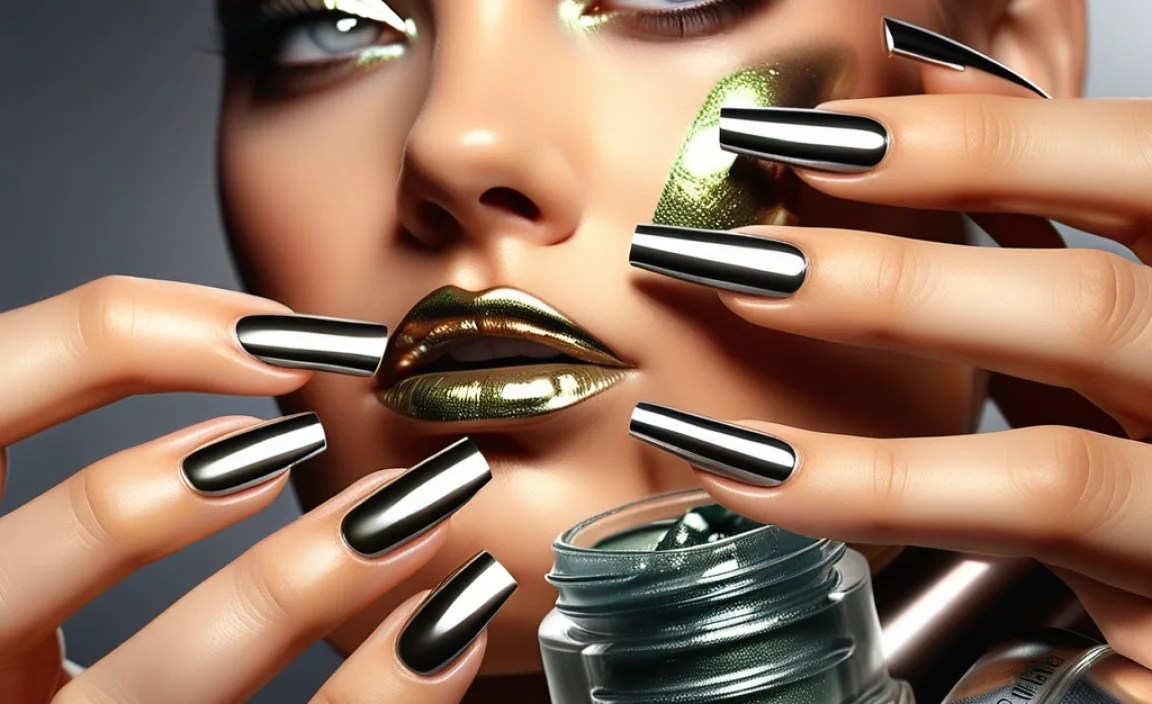Troubleshooting Common Chrome Nail Issues
