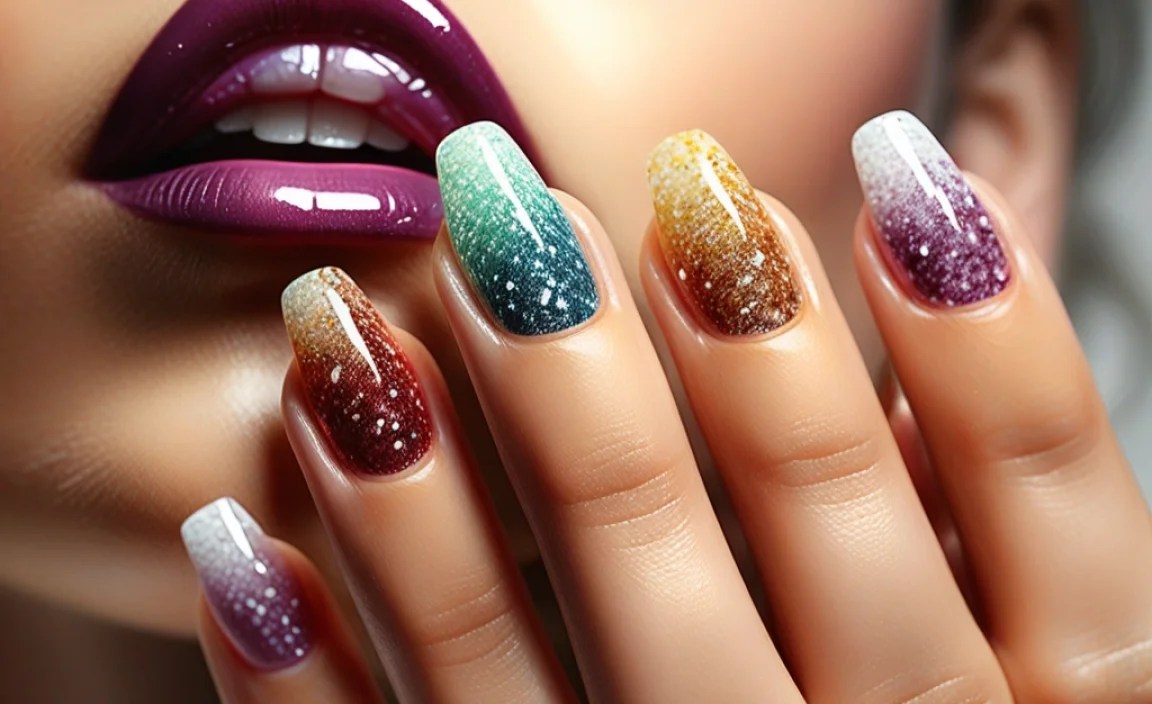 Micro Glitter Ombre Nails: Essential & Stunning 3 Troubleshooting Common Micro Glitter Ombre Issues