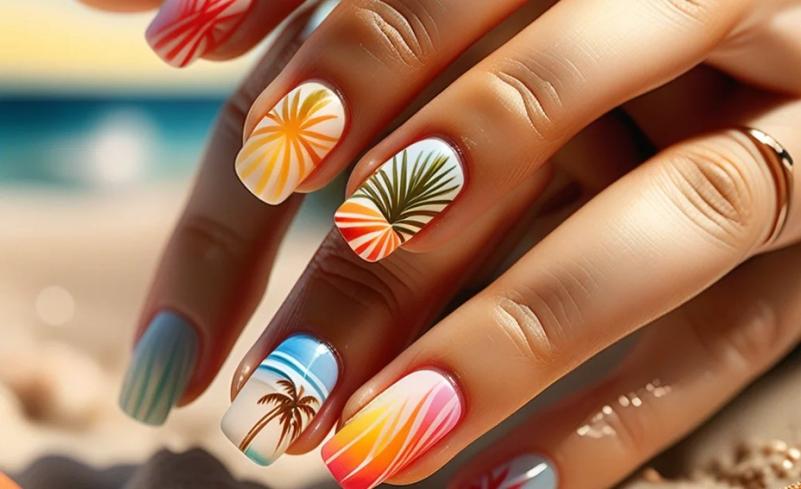 Summer Beach Nail Art Ideas: Stunning & Essential 4 Troubleshooting Common Nail Art Issues