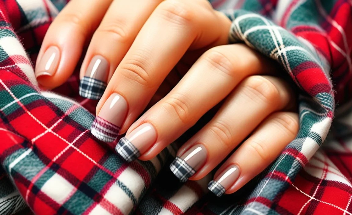Trendy Flannel Nail Designs For A Cozy Look! 3 Understanding Flannel Nail Designs