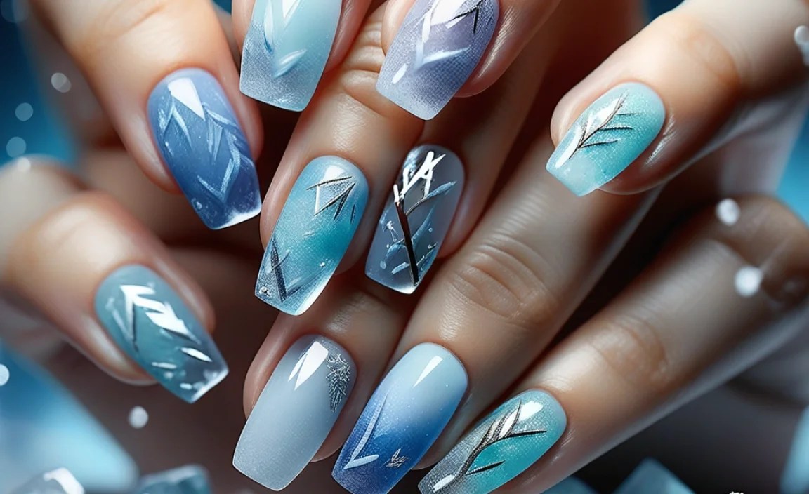 10 Stunning Frozen Nail Designs To Chill Your Style! 3 Understanding Frozen Nail Designs