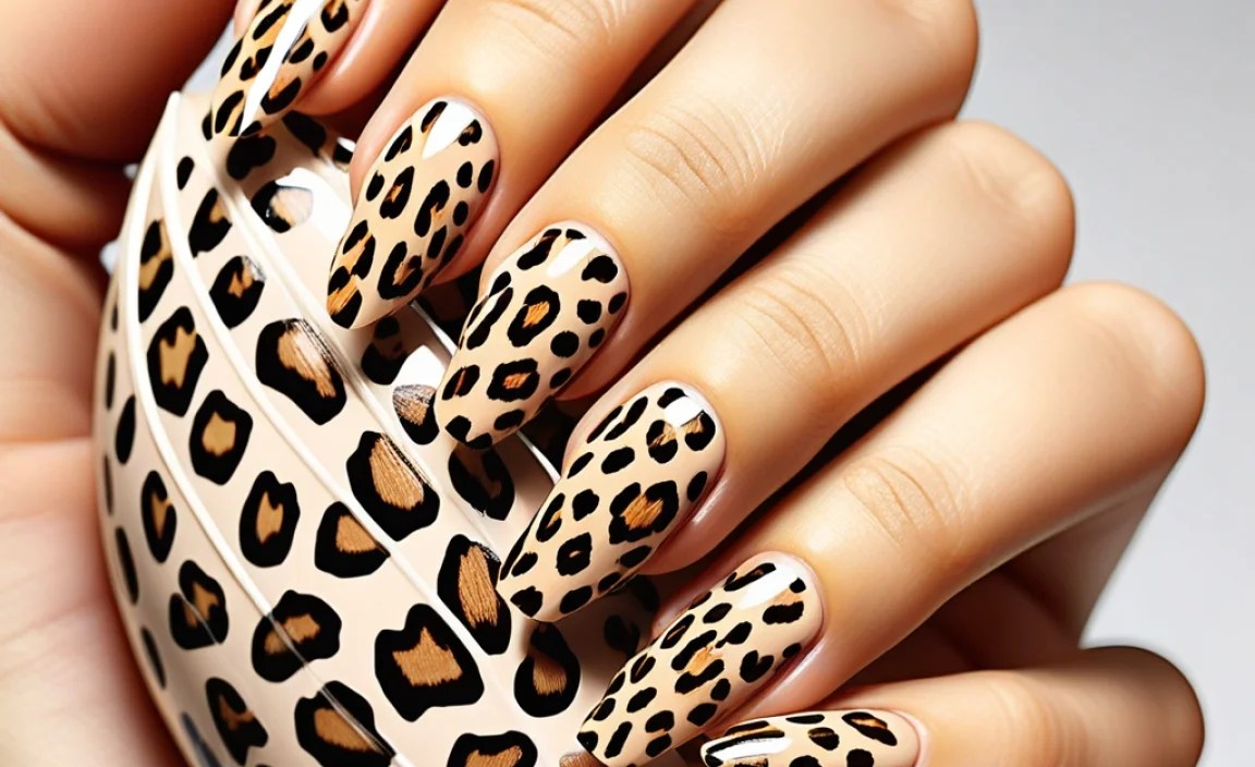 What Are Almond Leopard Nails?