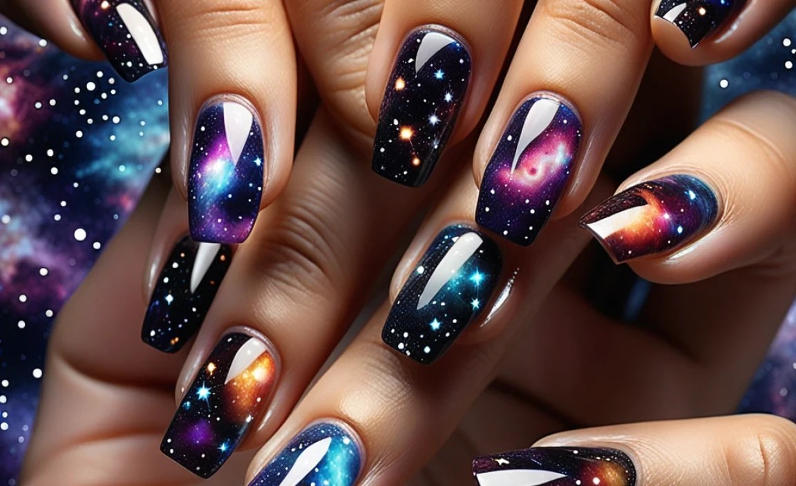 What Are Cosmic Nail Designs?