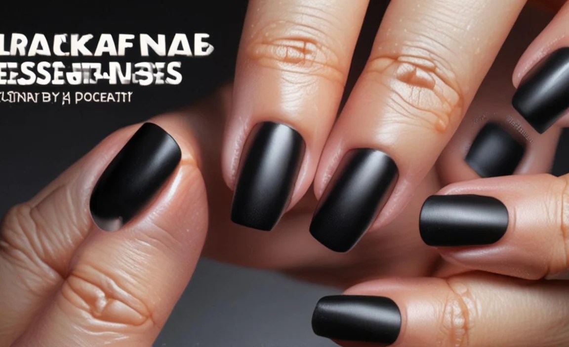 Black Nail Designs Step By Step: Essential Tips
