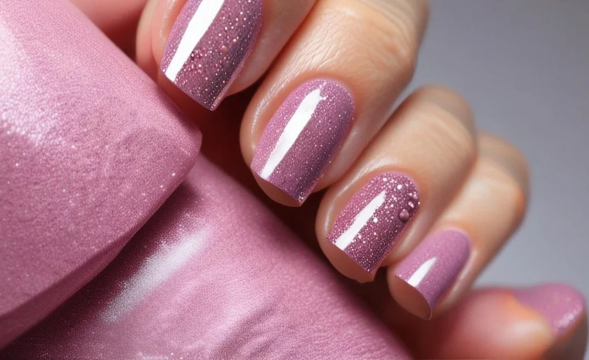 Accent Glitter Stripe on Coffin Nails: Genius Design 5 Maintaining Your Glitter Stripe