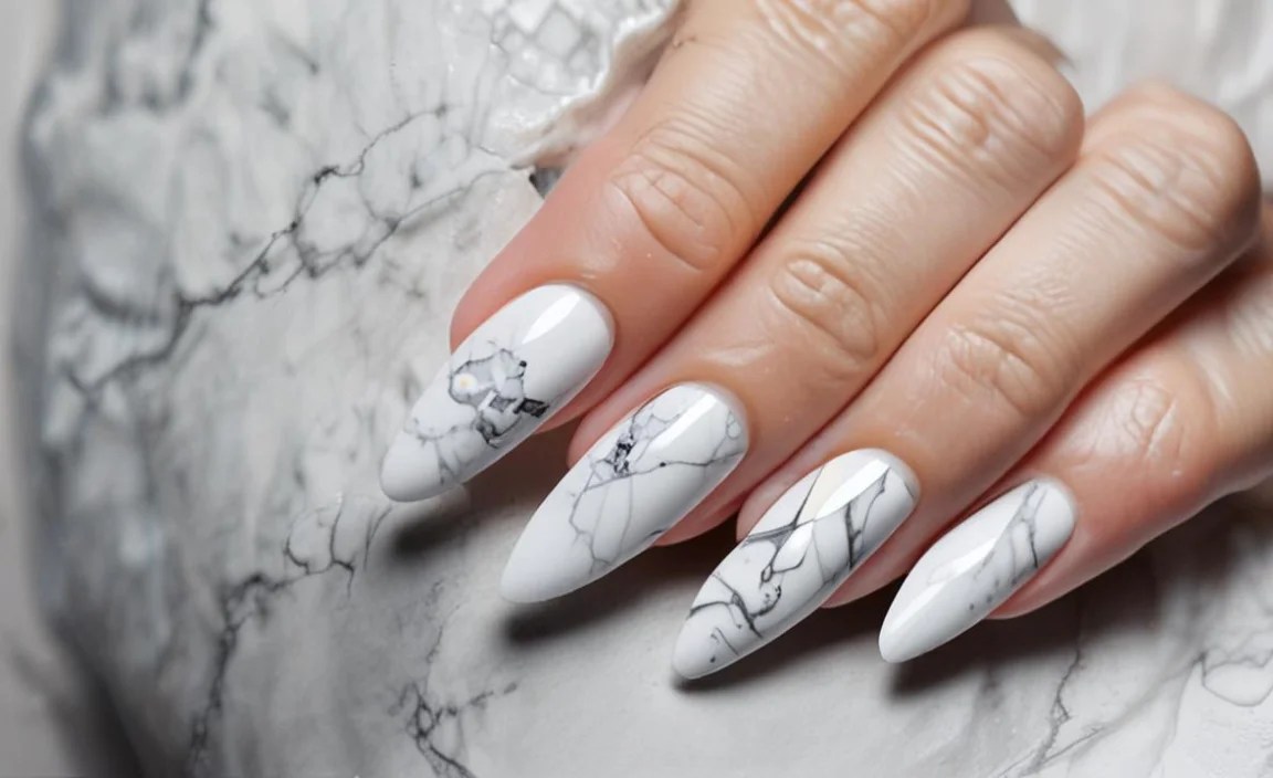 Maintaining Your Marble Manicure