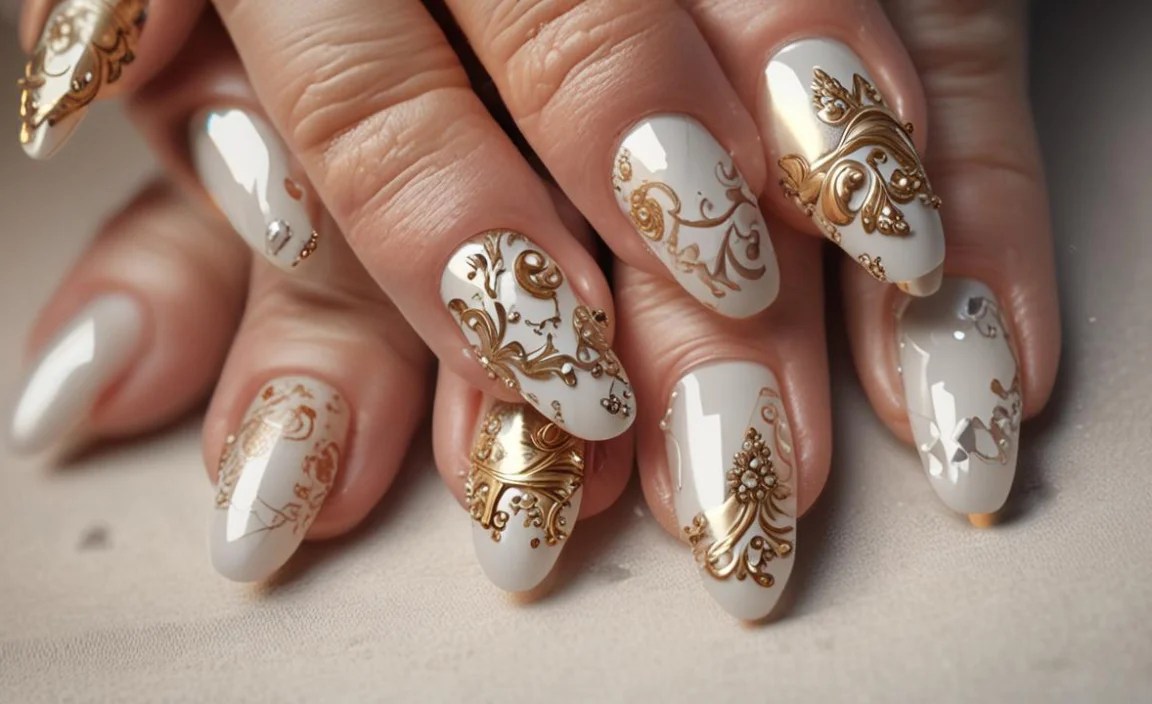 Stunning Baroque Nail Designs For Every Occasion 5 Popular Baroque Nail Design Techniques