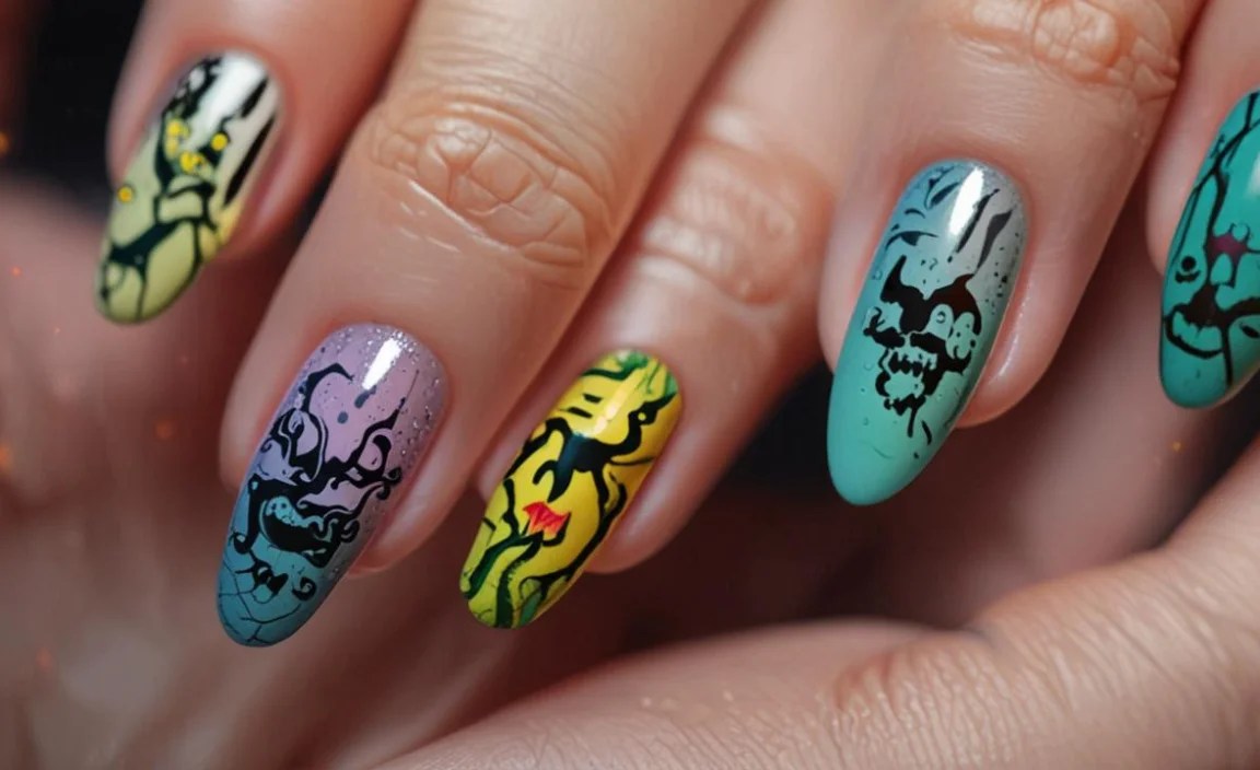 Step-by-Step Guide to Creating Basic Demon Slayer Nail Designs